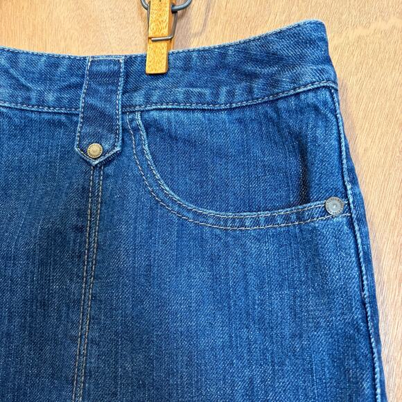 Eddie Bauer Jean Skirt Eddie Bauer Denim Skirt Women’s Size 16 Petite Heritage - Picture 4 of 13